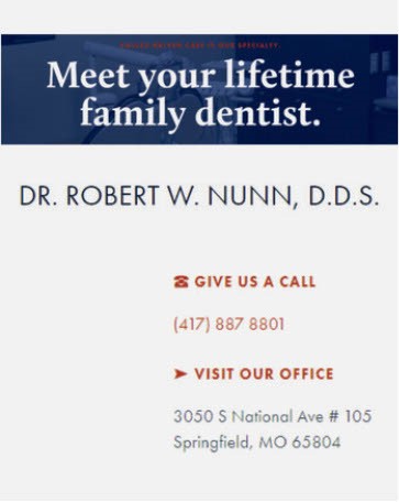 Dr. Robert W. Nunn, D.D.S.